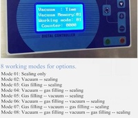 Machine d'emballage sous vide CE Standard pour briques, fruits secs et fruits entiers, Envasador Al Vacio VS 600, avec injection d'azote