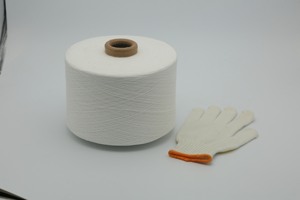 ถุงมือทำงานป้องกันความร้อน ป้องกันการบาด ป้องกันการลื่น ขนาด 450 กรัม-1000 กรัม/โหล 13 เกจ ผลิตจากผ้าฝ้าย TC ผสมโพลีเอสเตอร์ ทนทาน พร้อมปลอกแขนนิรภัย - Product Image 5