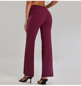 RUIQUWIN - Pantalones de Yoga Casuales para Mujer, Diseño Nuevo, Cintura Alta Elástica, Secado Rápido, Transpirables, para Ejercicio Físico - Product Image 4