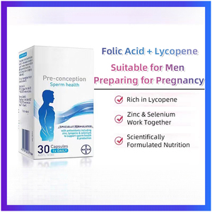 Chất lượng cao nam chuẩn bị mang thai nam khả năng sinh sản viên nang Axit Folic + Lycopene viên nang thực vật chiết xuất chiết xuất thảo dược - Product Image 2