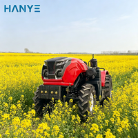 Kleiner Diesel-Traktor für die Tierhaltung, Landwirtschaftlicher Diesel-Traktor 100PS 4WD für Obstgärten & Weinberge mit Garantie