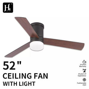 52-Inch Modern Mute ABS Ceiling Fan Light Frequency Conversion Remote Control Electric Power Source US Metal Box - Product Image 3