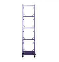 Structure en aluminium en U pour affichage, tube principal 50*3mm, portique publicitaire portable, support d'éclairage de scène