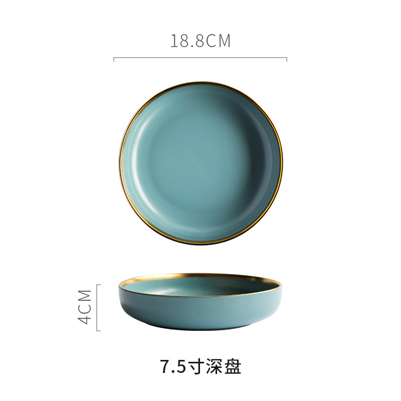 Platillo de 4 pulgadas - D-8.8 cm x H-2.5 cm