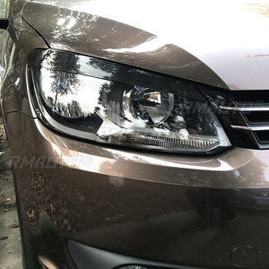 Décorations de phares de voiture, yeux de phare, sourcils de phare, garnitures de phares pour VW Touran 2011-2015, kit carrosserie, accessoires de voiture - Product Image 4