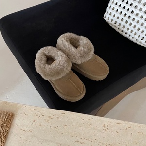 Nouveaux modèles de bottines chaudes pour femmes pour l'automne et l'hiver, avec doublure confortable en cuir véritable. Nouveaux modèles de bottes de neige pour femmes. - Product Image 5