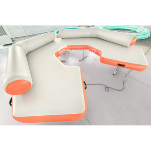 Piattaforma Galleggiante Gonfiabile Premium in PVC, Grande <span class=keywords><strong>Tappetino</strong></span> <span class=keywords><strong>per</strong></span> Feste Acquatiche Estive, Modello <span class=keywords><strong>per</strong></span> <span class=keywords><strong>Piscina</strong></span> e Tempo Libero - Product Image 5