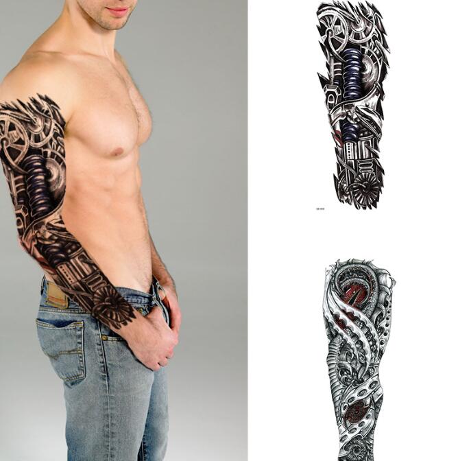 Водостойкая Высококачественная Изысканная тату-наклейка для взрослых, временная татуировка на руку, тело