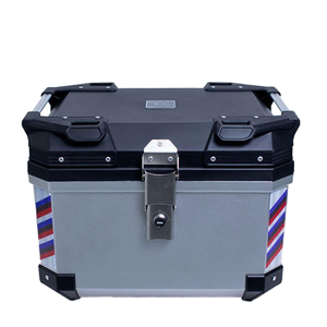 <span class=keywords><strong>Top</strong></span> <span class=keywords><strong>Case</strong></span> Moto 45L en ABS Étanche, Coffre Arrière Anti-Collision, Boîte à Bagages Légère OEM pour Moto - Product Image 1