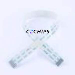 FFC-1.0-8P-200mm FFC Cable (Flexible Flat Cable) P=1mm Connector 8P 1mm 0.3mm Non-Inverting - Product Image 1