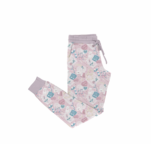 Pantaloni da Jogging da Donna con Stampa Floreale e Animalier, Vita Elastica, Comodi e Morbidi in Bambù - Product Image 5