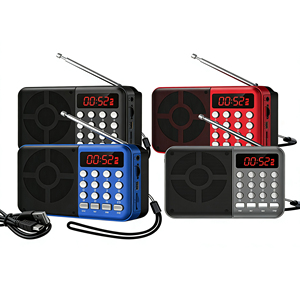 무선 다기능 FM 라디오 플레이어 휴대용 플레이어 무선 다기능 FM 라디오 - Product Image 1