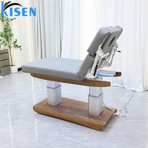 KISEN 4 Motor Electric Beauty Lash Clinic Salon Furniture <b>Full</b> <b>Set</b> Liege Massage Table Facial Spa <b>Bed</b> Luxury Beauty <b>Bed</b> with LED - Product Image 4