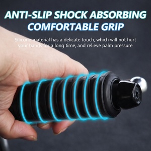 Housse de protection pour poignée de guidon de moto en silicone – Manchon universel auto-rétractable, antidérapant et anti-vibrations – Protège les guidons, Incr - Product Image 4