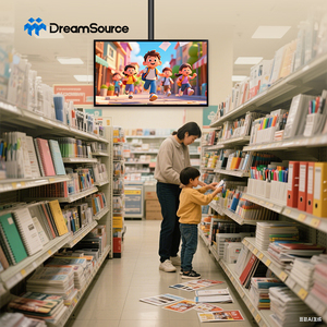 Écran d'affichage numérique LED Android mural pour publicité intérieure, tailles 32, 43, 50, 55 pouces – Vente chaude directe usine - Product Image 1