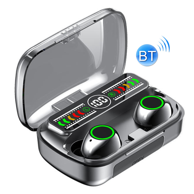 Popular Ready to Ship Rts Price Reduction Products M100 TWS Airports Powerbank Gaming In-ear Bluetooth Earphone Wireless Earbuds