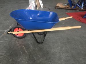 Carretilla de construcción de alta resistencia 80L <span class=keywords><strong>100L</strong></span> 110L con mango de madera 180kg Carretilla de construcción de jardín Modelo WH6601 - Product Image 6