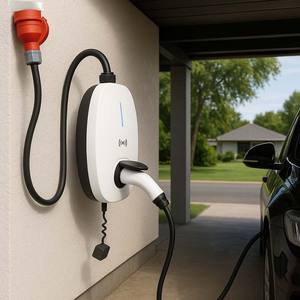 EVwallbox 3 Phase Home 16a 11kw Wallbox <b>Car</b> Charger Ev Station for FE-AM3-16P3mini Ev Charger Station EVwallbox 3 Phase - Product Image 1