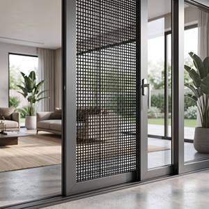 <span class=keywords><strong>Filet</strong></span> en polyester durable anti-rayures et anti-morsures, design moderne, résistant aux chats et aux chiens, anti-insectes, anti-animaux domestiques, pour <span class=keywords><strong>porte</strong></span>. - Product Image 5