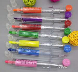 Semua jenis besar gel pena besar mainan lucu injektor Highlighter pensil kartun perawat dokter injeksi pena dengan logo kustom - Product Image 6