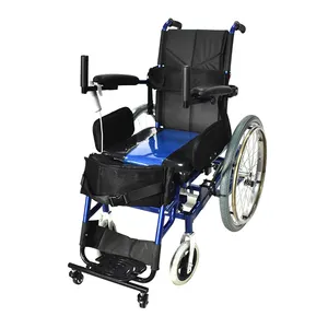 医疗设备电动站立轮椅结合手动行走功能