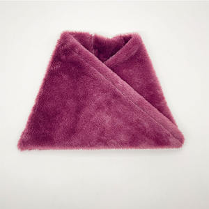 Allch Accessoires de mode pour femmes Pure Color Plain Warm <span class=keywords><strong>Snood</strong></span> Luxury Winter Fake Fur Neck Warmer <span class=keywords><strong>Snood</strong></span> Face Mask - Product Image 3