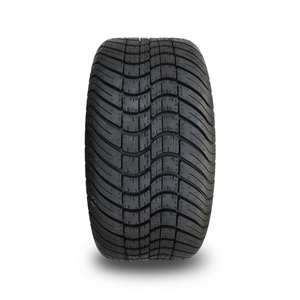 Roues de voiturette de golf usinées/noires brillantes de 10 po et pneus de voiturette de golf DOT Street combinés - Product Image 5