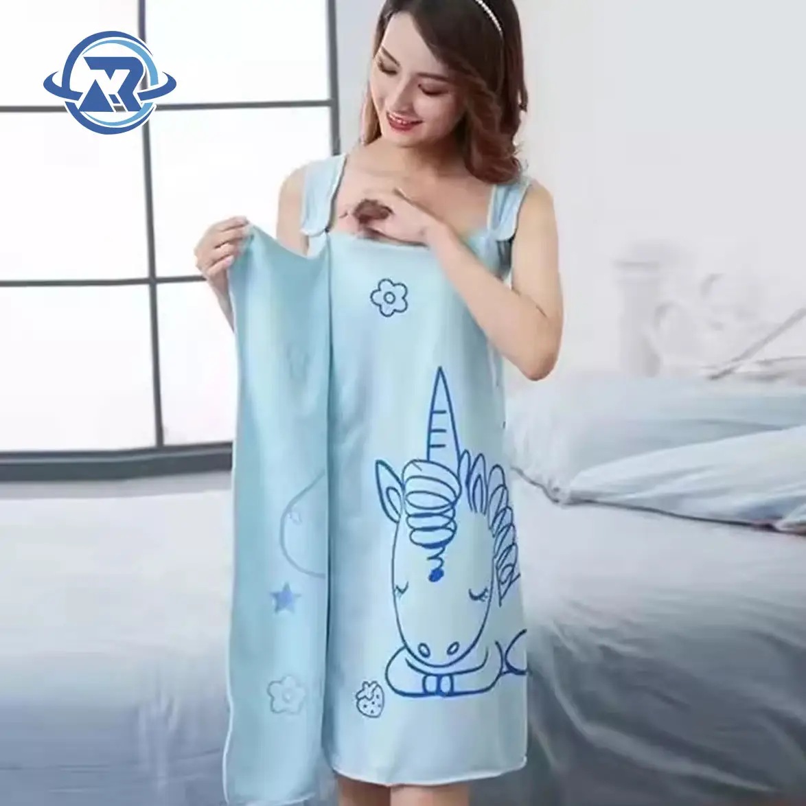 新しい速乾性吸収剤は女性のバスタオルを着用できます厚いタオル中国のバスタオル印刷バススカート