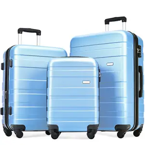 Foshan Abs Expanding Bags Storage Extendable Suitcase Set For Outdoor Travel Expandable Luggage