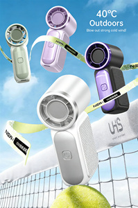Mini Ventilador Portátil de Tercera Generación con Turbina, 15M/S de Alta Velocidad, 3000 mAh Recargable, para Oficina y Viajes - Product Image 4