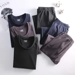 Tùy Chỉnh Bán Buôn Mùa Đông Dài Tay Áo T Áo Sơ Mi Unisex Người Đàn Ông Tùy Chỉnh Nặng Trọng Lượng T Áo Sơ Mi Dài Johns Nhiệt Đồ Lót Aliaska