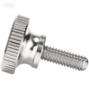 Tornillo moleteado de cabeza alta de acero inoxidable 304 M3 M4 M5 M6 M8 M10 con rosca métrica estándar y resistencia a la corrosión - Product Image 1