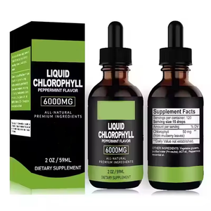 Suplemen Serat Diet OEM, 6000mg Tetes Cairan Klorofil, Suplemen Klorofil - Product Image 6