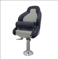 Chaise marine personnalisée en gros pour siège de capitaine, bateau et navire avec base réglable