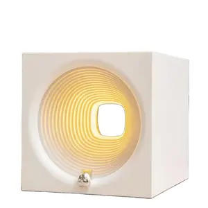 Newest Modern Nordic LED Dimmable Touch Control Night Light with Speaker Rechargeable Table Lamp