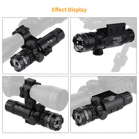 Viseur laser rouge de chasse optique FOCUHUNTER avec montage à deux styles et pressostat à distance Viseur laser rouge vert tactique