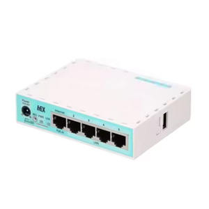 Routeur sans fil Mikrotik HEX RB750Gr3 WiFi 2.4G 5G avec cryptage WEP/WPA, prise en charge QoS, double bande, 2 antennes externes, 8 ports LAN (version US) - Product Image 3