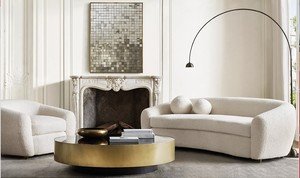 Juegos de Muebles de Sala de Estar de Lujo de Alta Gama, Diseño Moderno, Silla de Cuero Sylvain Personalizada - Product Image 6