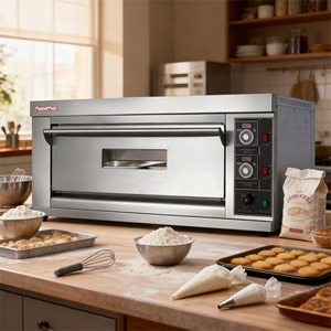 <span class=keywords><strong>Horno</strong></span> Eléctrico Doméstico de 2 Niveles y 6 Bandejas <span class=keywords><strong>para</strong></span> Equipamiento Comercial - Product Image 2