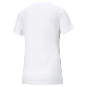 เสื้อยืดพูม่า ดอนน่าสีขาว 585736 เสื้อผ้าลำลองสำหรับผู้หญิง - Product Image 4