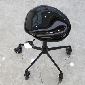 Bojue Ladies Dryer Hydraulic <strong>Beauty</strong> Saloon Barber <strong>pink</strong> and Gold Transparent Acrylic Chairs Furniture Hairdressing <strong>Salon</strong> Stools - Product Image 4