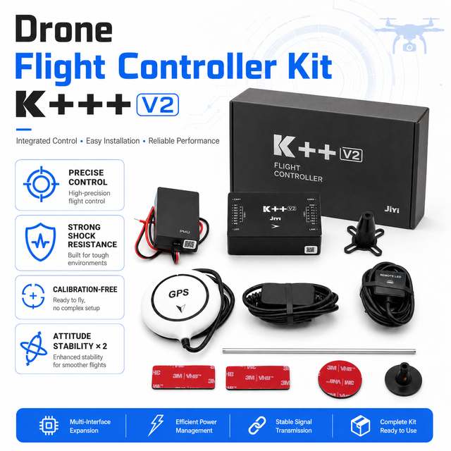 JIYI K++ V2 Original Drone Flight Controller Obstacle Avoidance Terrain Radar Agricultural Spraying Battery Plastic Private Mold