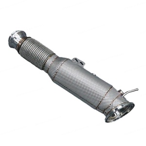Sistema de Escape de Alto Rendimiento 2024 en Acero Inoxidable 304/Titanio, Tubo de Escape Recto para BMW M340I X740I 540I G20 - Product Image 1