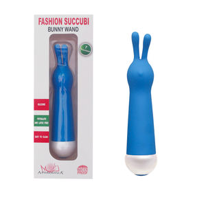 Afrodisia alla moda Succubi bacchetta da coniglio 7 modalità potente <span class=keywords><strong>Mini</strong></span> vibratore in Silicone impermeabile massaggiatore per adulti Sex Toy donne rosa viola - Product Image 5