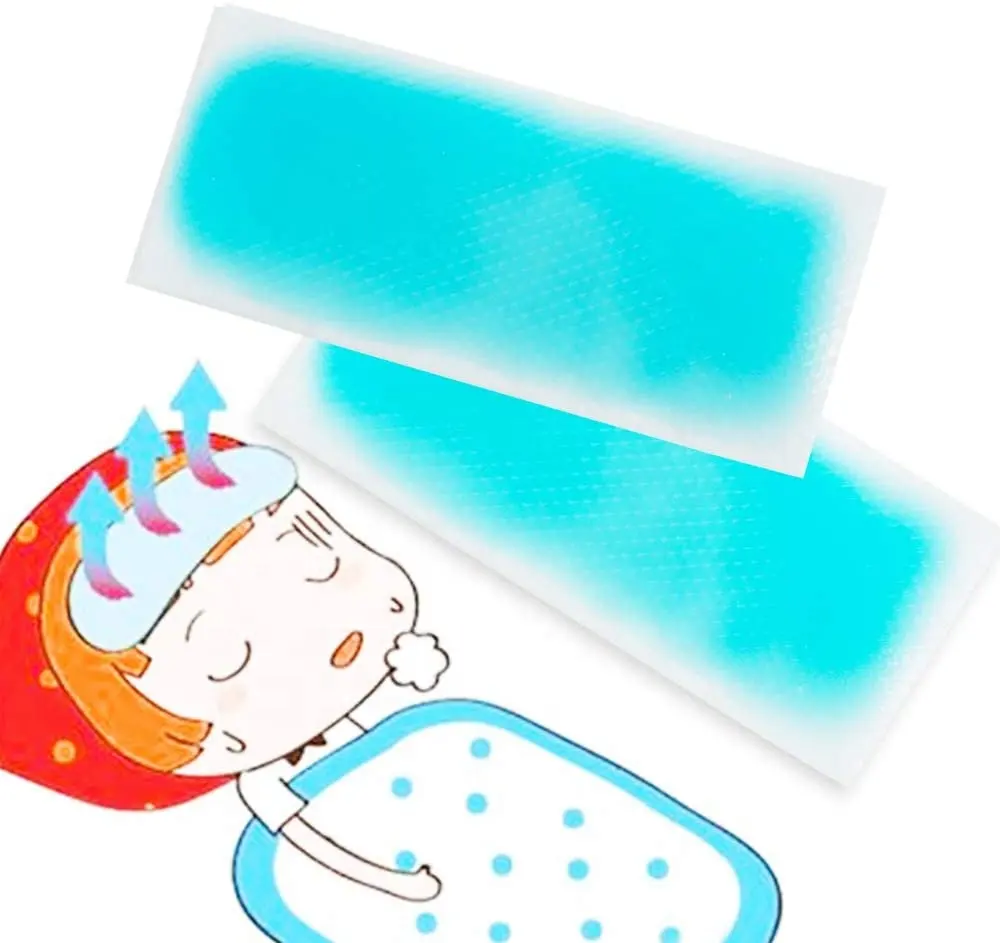 Cerotto in Gel rinfrescante per la febbre del cuscinetto di raffreddamento della febbre per la terapia del gesso fresco degli adulti del bambino