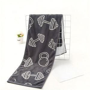 Serviette en tissu éponge à logo personnalisé, confort supérieur, séchage rapide, pour sports de plein air, OEM, douce, durable, multi-usages - Product Image 1
