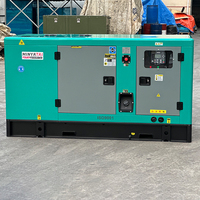 Generador Diésel Trifásico de 10KW, 30KW, 50KW, Industrial, Silencioso, de Servicio Pesado, con Arranque Eléctrico, Estación de Energía Móvil