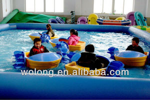 Bán Hot vui chơi giải trí nước nổi Đồ chơi nhựa chèo thuyền cho hồ bơi bơm hơi - Product Image 6