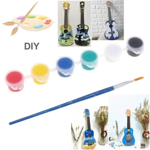 Kit Fai-da-Te per <span class=keywords><strong>Ukulele</strong></span> <span class=keywords><strong>Soprano</strong></span> 21 Pollici Costruisci il Tuo Strumento con Attrezzi di Installazione per Bambini e Amici - Product Image 2