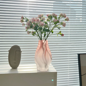 Vendita calda tavolo <span class=keywords><strong>vaso</strong></span> di vetro per <span class=keywords><strong>fiori</strong></span> decorativo chiaro matrimonio <span class=keywords><strong>vaso</strong></span> di nuovo Design vasi verdi per la vendita - Product Image 4